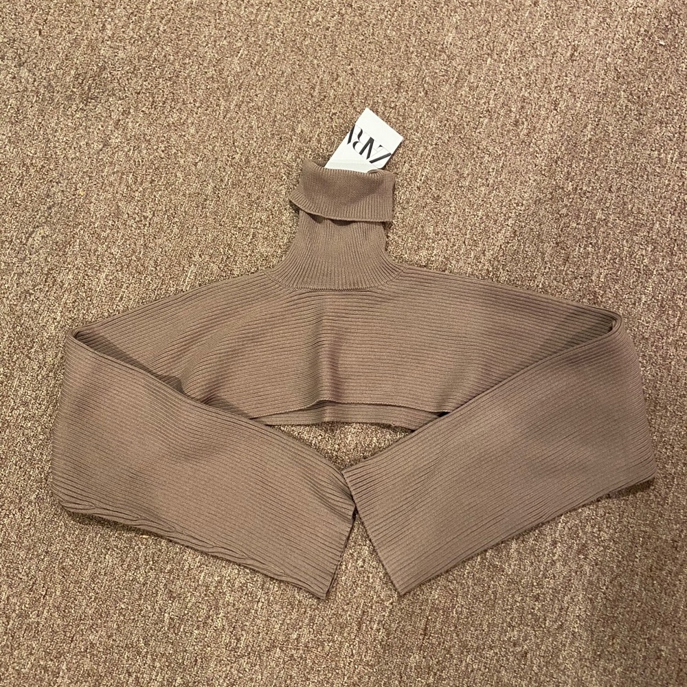 COPY - Zara Knit Arm Warmer Sweater
